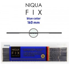 Brzeszczoty włosowe NIQUA FIX BLUE, 160 mm